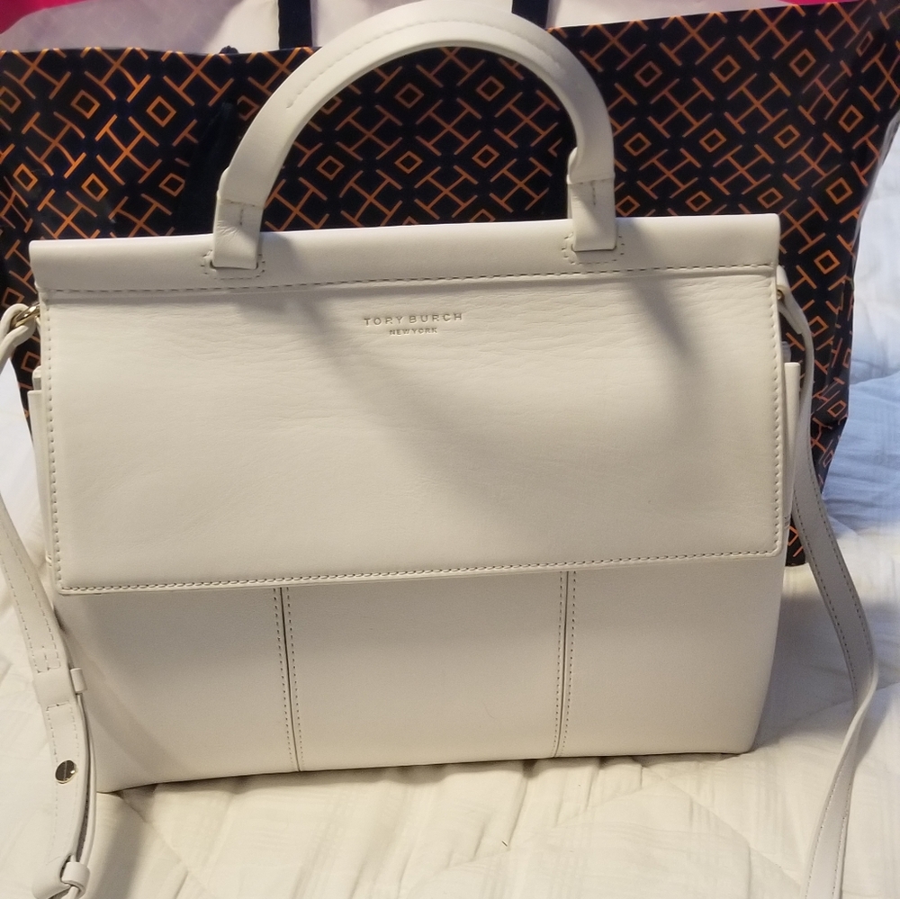 Tory Burch Block-T-Satchel